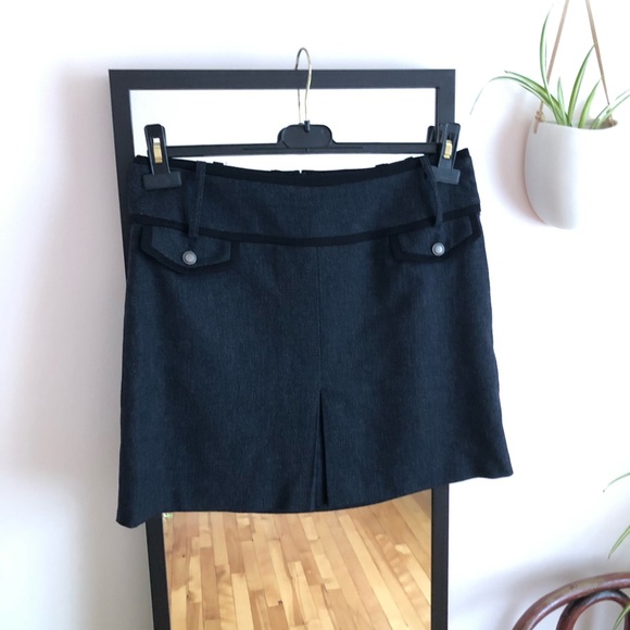 Mexx Dresses & Skirts - Mexx Navy Gray Skirt Suit